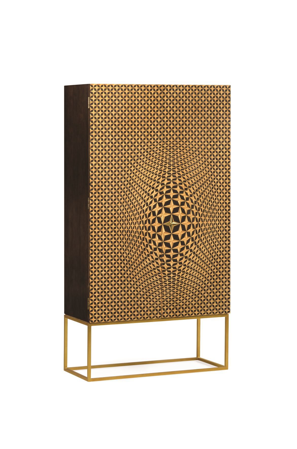 Jonathan Charles- Four-Point Star 3D Geometric Cabinet (2).jpg